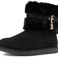 Botas de inverno femininas Juicy Couture Koala, pretas, tamanho 9 M