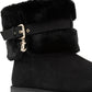 Botas de inverno femininas Juicy Couture Koala, pretas, tamanho 9 M