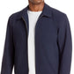 Jaqueta masculina Theory Brody Precision Ponte com zíper frontal, azul, tamanho pequeno