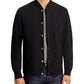Jaqueta bomber slim fit Murphy Precision Masculina Theory, preta, tamanho grande