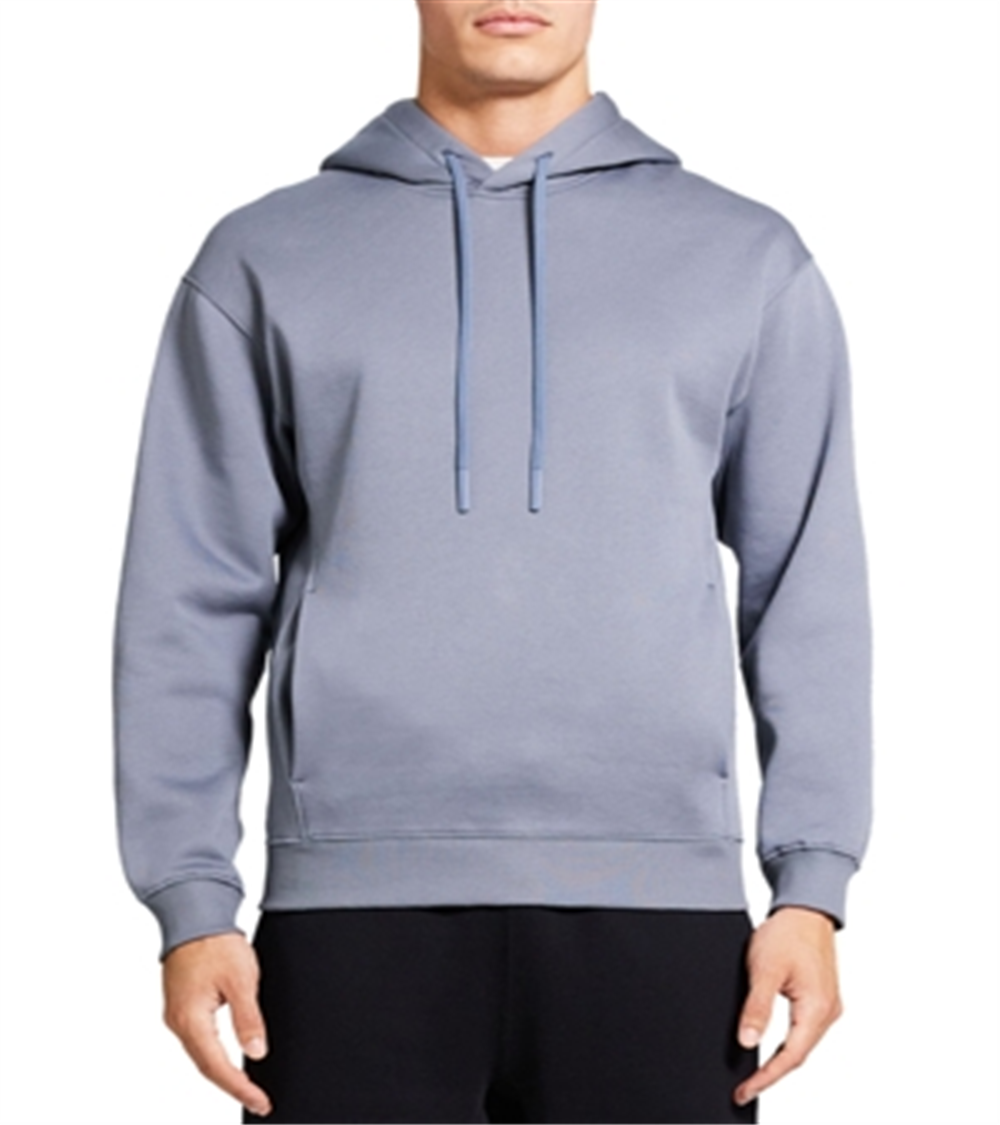 Moletom com capuz Theory Colts masculino, azul, tamanho grande