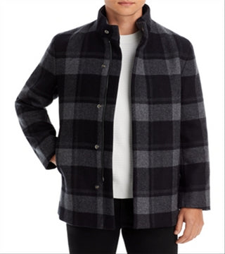 Casaco xadrez Clarence Rush Theory masculino, preto, tamanho pequeno