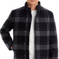 Casaco xadrez Clarence Rush Theory masculino, preto, tamanho pequeno
