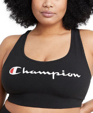 Sutiã esportivo autêntico Champion feminino preto tamanho 1X