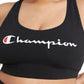 Sutiã esportivo autêntico Champion feminino preto tamanho 1X