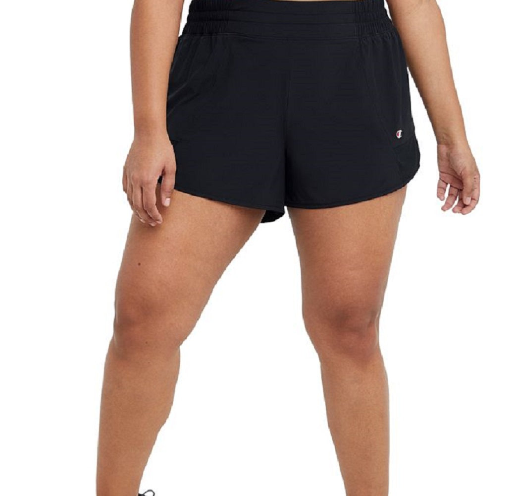 Shorts Champion Absolute Eco Feminino Preto Tamanho 1X