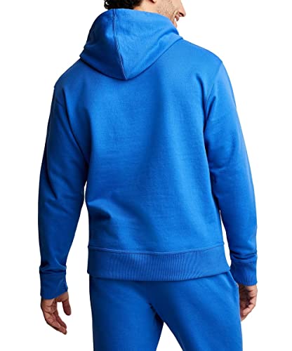 Moletom com capuz Champion Logo Masculino Azul Tamanho Médio