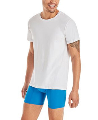 Hanes Men's Ultimate 4 Pk Moisture Wicking Stretch T-Shirts Assorted Size Large