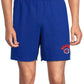 Champion Men's Powerblend Standard Fit Logo Print 7 Fleece Shorts Azul Tamanho XXL
