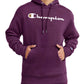 Moletom com capuz Champion Powerblend Graphic Masculino Roxo Tamanho Grande