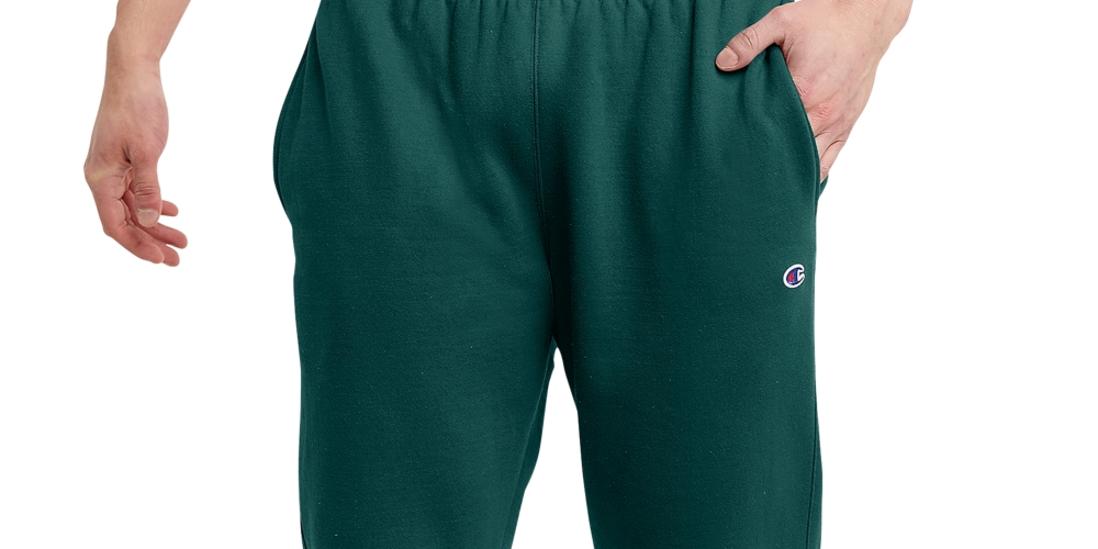 Calça de moletom Champion Powerblend Retro Masculina Verde Tamanho XX-G