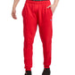 Calça de moletom Champion Powerblend Fleece Masculina Vermelha Tamanho Médio