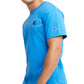 Camiseta masculina Champion Classic Standard Fit com logo gráfico, azul, tamanho XX-G