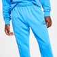 Calça jogger Champion Vintage Wash Varsity Masculina Azul Tamanho X-G