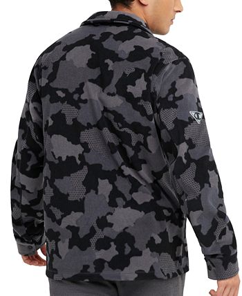 Jaqueta Champion Explorer Fleece Camuflada Masculina Cinza Tamanho G