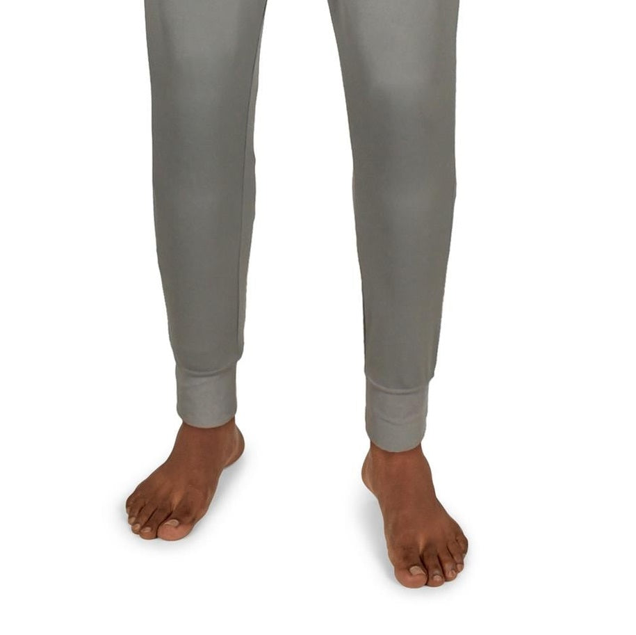 Calça de moletom Ralph Lauren masculina com cordão, cinza, tamanho grande