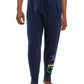 Calça de moletom slim masculina Ralph Lauren azul tamanho extragrande