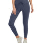 Leggings femininas Champion Soft Touch com cordão, azul, tamanho médio