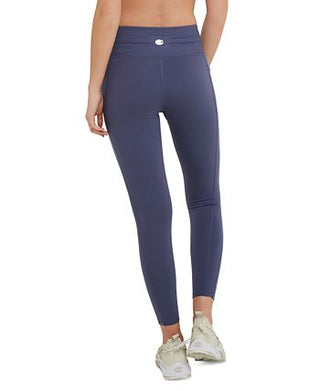 Leggings femininas Champion Soft Touch com cordão, azul, tamanho médio