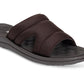 Sandálias acolchoadas masculinas Kenneth Cole Quinn, marrom, tamanho 7 M