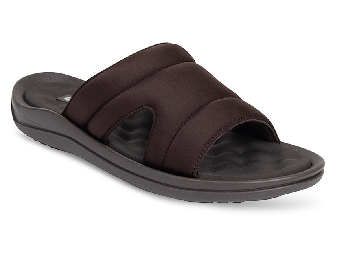 Sandálias acolchoadas masculinas Kenneth Cole Quinn, marrom, tamanho 7 M
