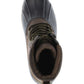 Botas de pato camufladas vintage masculinas à prova de intempéries, sapatos marrons, tamanho 11 M
