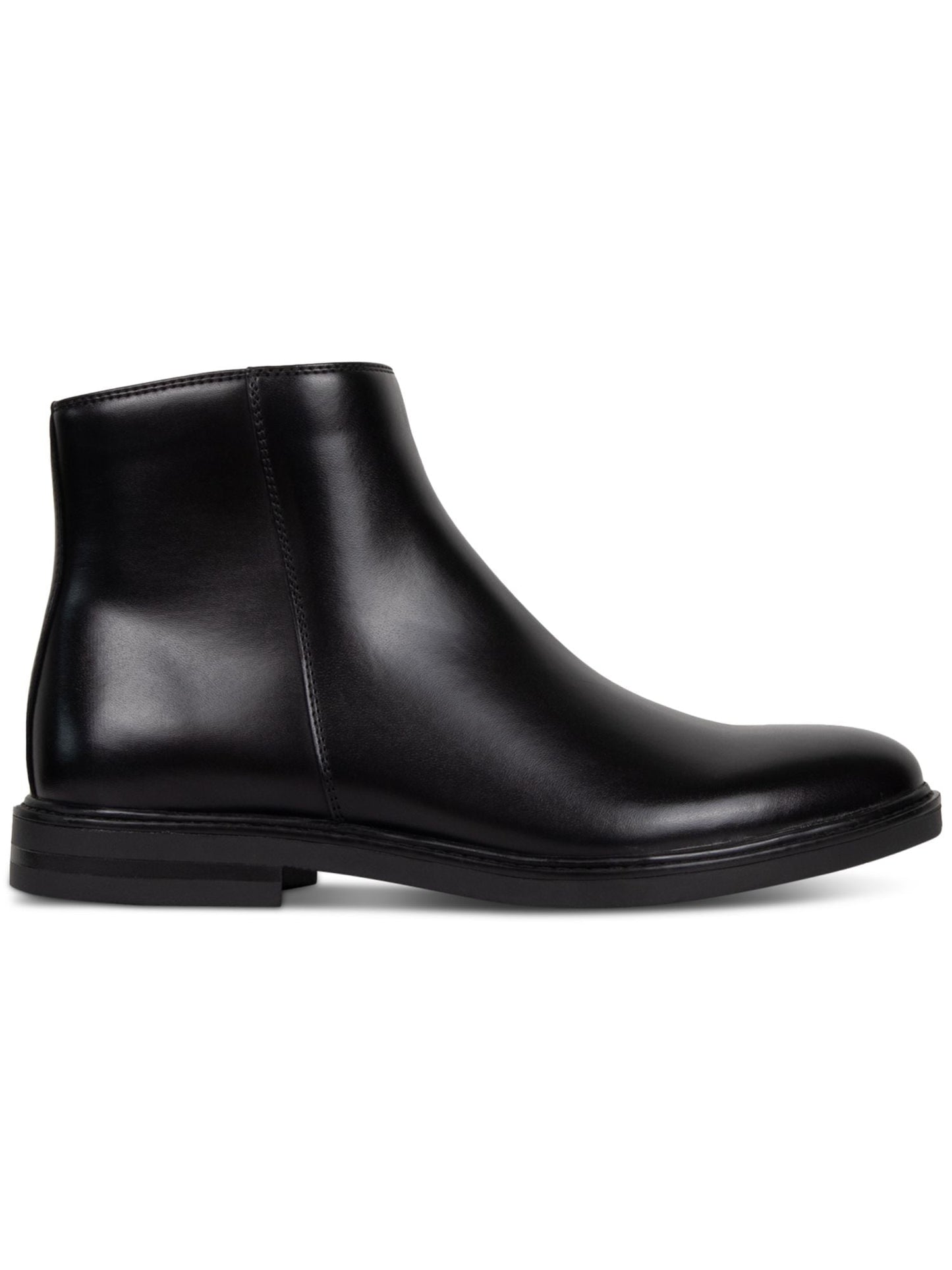 Bota Chelsea Kenneth Cole Reaction Ely com zíper interno, masculina, preta, tamanho 11,5 M