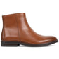 Bota Chelsea Kenneth Cole Reaction Ely com zíper interno, masculina, marrom, tamanho 12 M