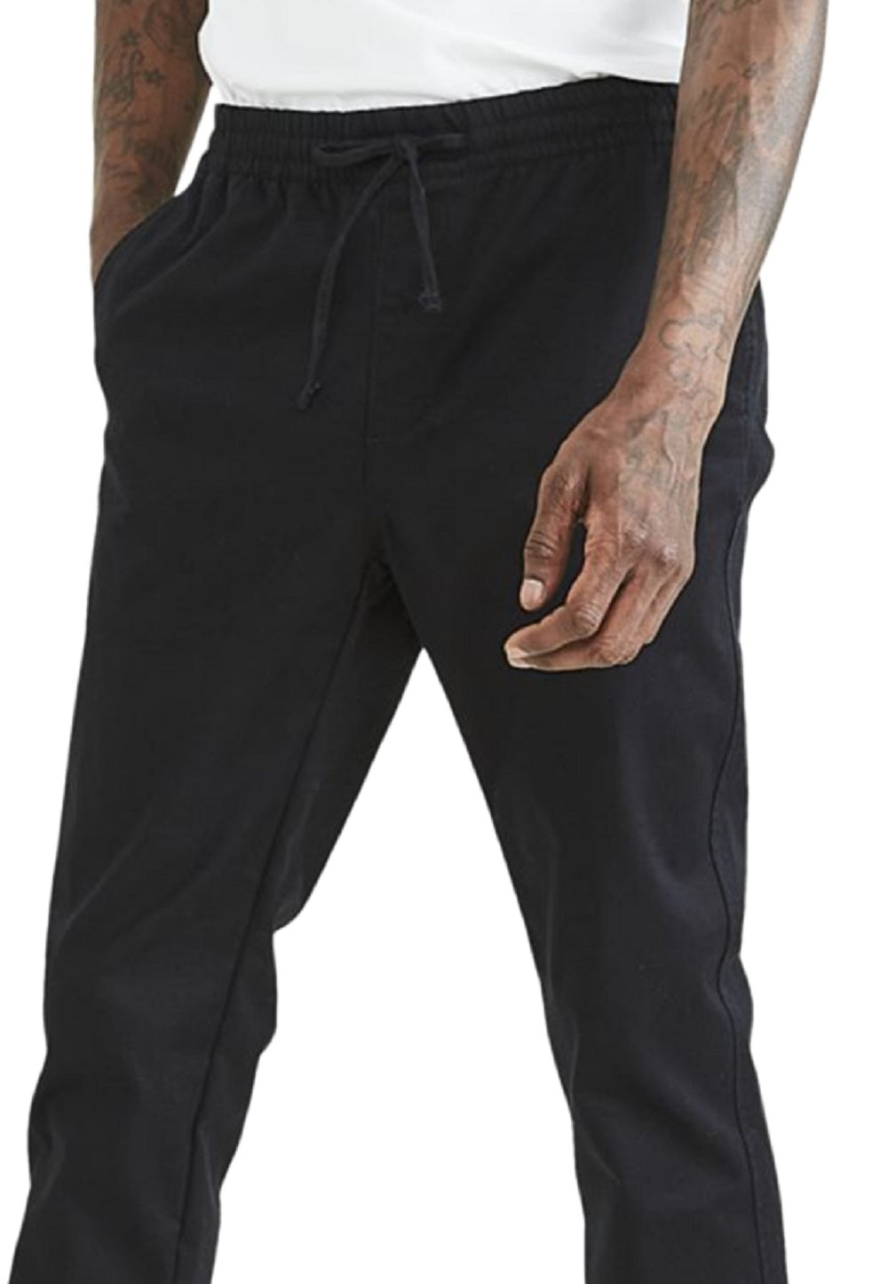 Calça Dockers Ultimate Jogger Slim Fit Masculina Preta Tamanho Médio