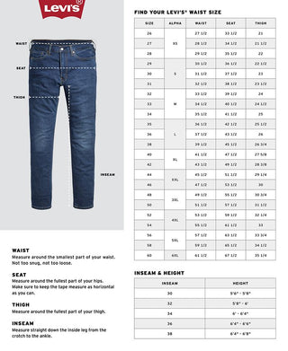 Calça jeans Levi's 512 Slim Tapered Fit Veludo cotelê masculina vermelha tamanho 32x32