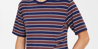 Levi S Men's Relaxed Striped T-Shirt Blue Size Medium