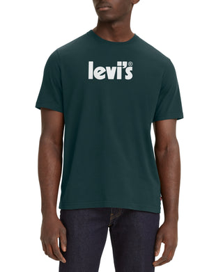 Camiseta Levi's Masculina Relaxed Logo Graphic Verde Tamanho XXG