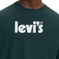 Camiseta Levi's Masculina Relaxed Logo Graphic Verde Tamanho XXG