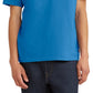 Camiseta Levi's Masculina Relaxed Fit Crewneck com Estampa de Pôster e Logotipo Azul Tamanho XX-G