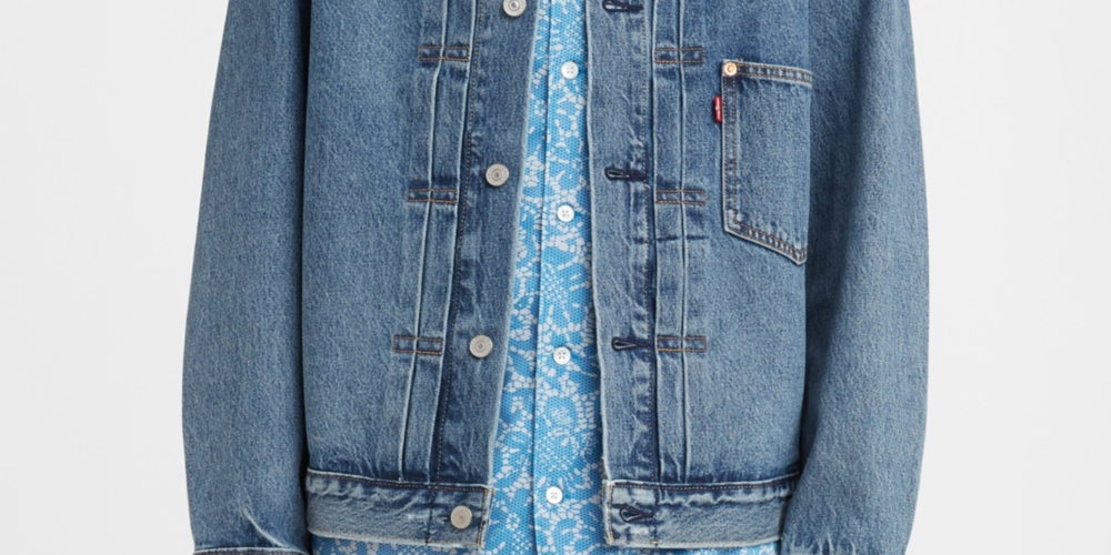 Jaqueta Trucker Jeans Relaxed Fit Tipo I Masculina Levi's Azul