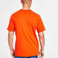 Camiseta Levi's Masculina Relaxed Fit Manga Curta Estampada Laranja Tamanho XXG