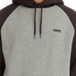 Moletom com capuz Levi's Varsity Raglan masculino cinza tamanho XX-G