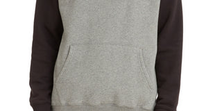 Moletom com capuz Levi's Varsity Raglan masculino cinza tamanho XX-G