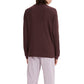 Camiseta térmica masculina Levi's Waffle Knit de manga comprida, marrom, tamanho XX-G