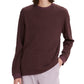 Camiseta térmica masculina Levi's Waffle Knit de manga comprida, marrom, tamanho XX-G