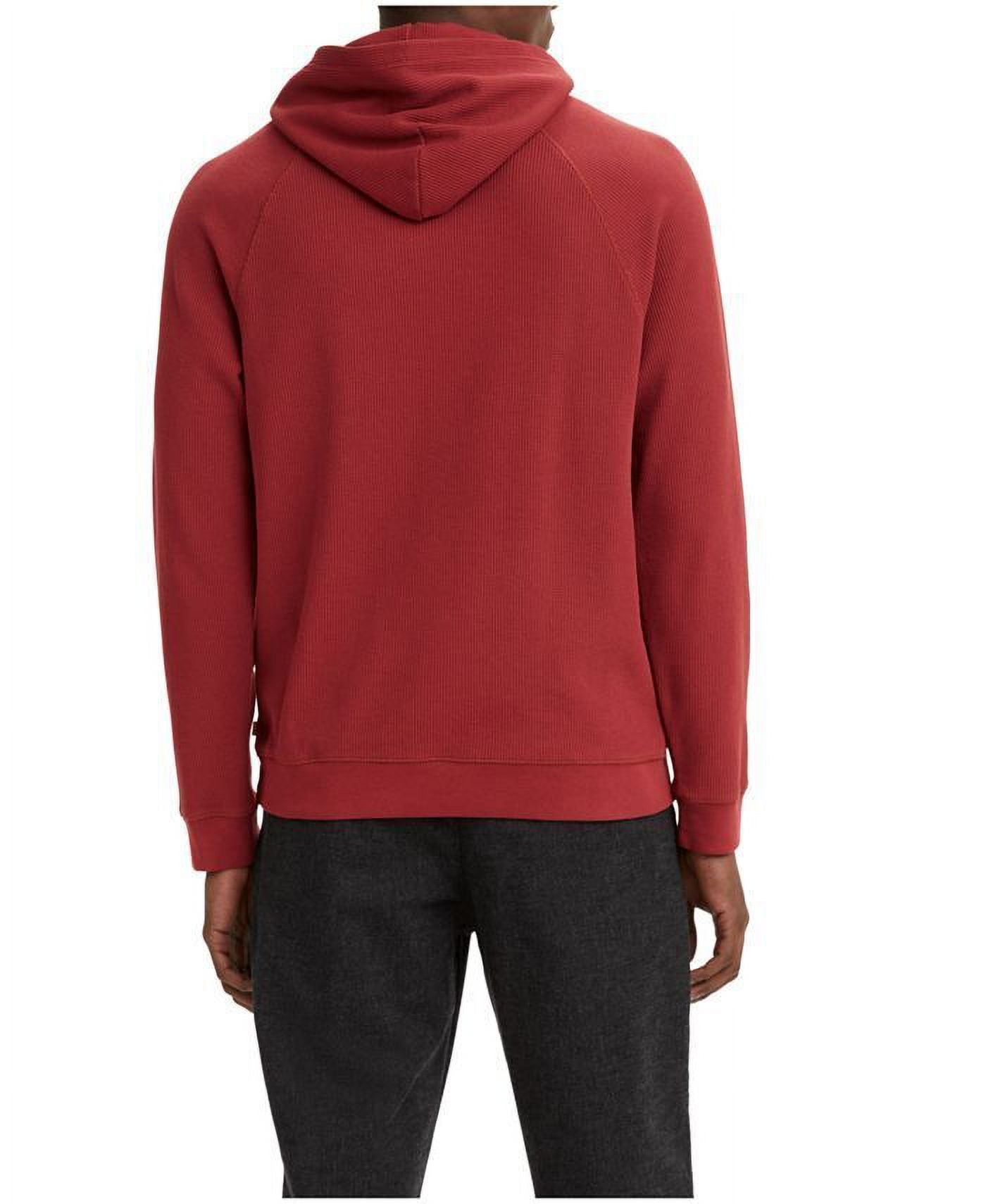 Camiseta térmica com capuz Levi's Seasonal Relaxed Fit masculina, vermelha, tamanho pequeno