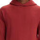 Camiseta térmica com capuz Levi's Seasonal Relaxed Fit masculina, vermelha, tamanho pequeno