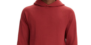 Camiseta térmica com capuz Levi's Seasonal Relaxed Fit masculina, vermelha, tamanho pequeno