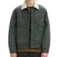 Jaqueta Trucker Levi's Masculina Tipo II Sherpa Forrada Relaxed Fit Cinza Tamanho X-G