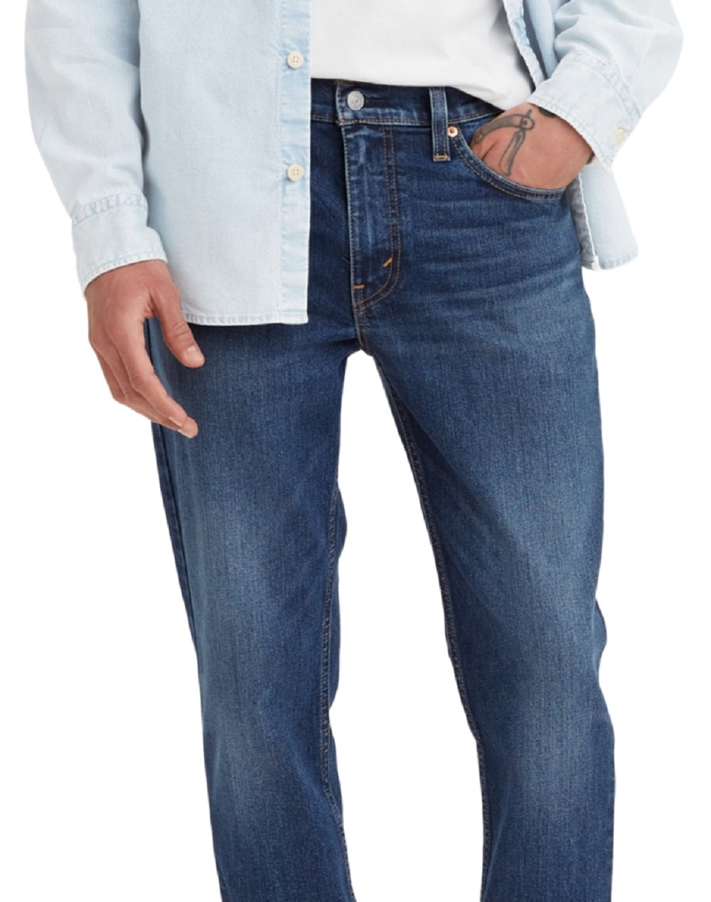 Calça jeans Levi's 511 Warm Slim Fit Stretch Masculina Azul Tamanho 33X30