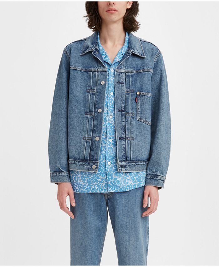 Jaqueta Trucker Jeans Relaxed Fit Tipo I Masculina Levi's Azul