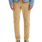 Calça jeans Levi's 512 Slim Tapered Fit de veludo cotelê masculina, amarela, tamanho 33x30