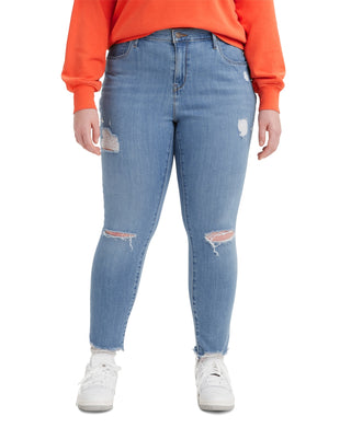 Levi's Women's 721 High Rise Skinny Jeans Blue Size 18W