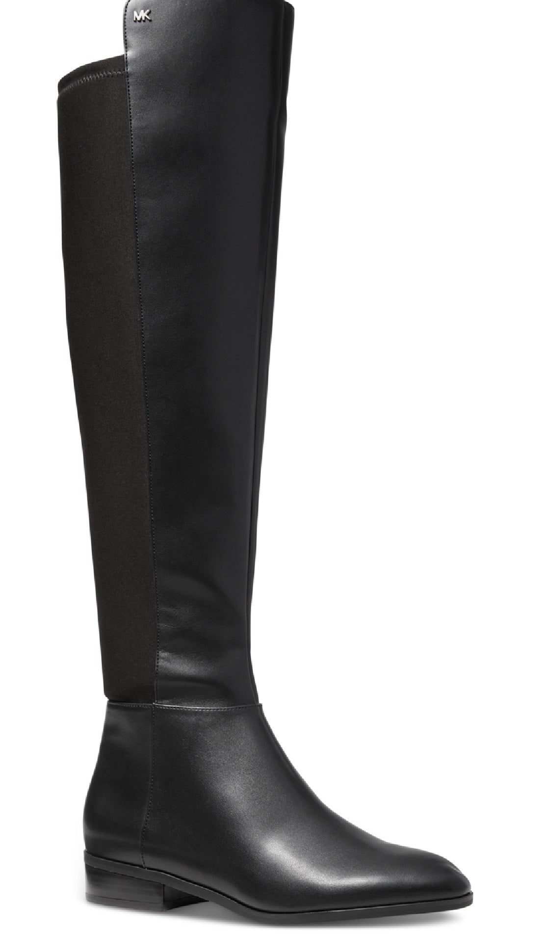 Botas rasteiras femininas Michael Kors Bromley pretas, tamanho 7,5 M