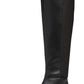Botas rasteiras femininas Michael Kors Bromley pretas, tamanho 7,5 M